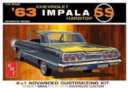 AMT -  1/25 - CHEVROLET IMPALA SS 1963 -  4 IN 1 1149